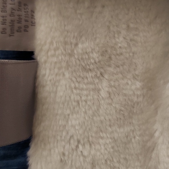 BLAIR Teal Blue Button Down Faux Fur Lined Corduroy Jacket - Picture 11 of 16